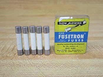 Amazon.com: Bussmann MDA-8/10 8/10 A Time Delay Ceramic Tube
